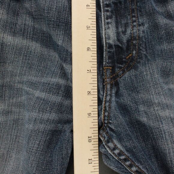 Levi’s 527 Jeans Men’s 33x32 Blue Bootcut Denim Mid Rise Stretch Casual - Picture 5 of 11